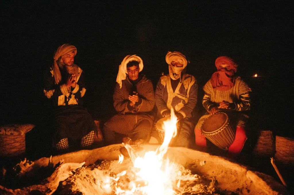 Desert camp Merzouga