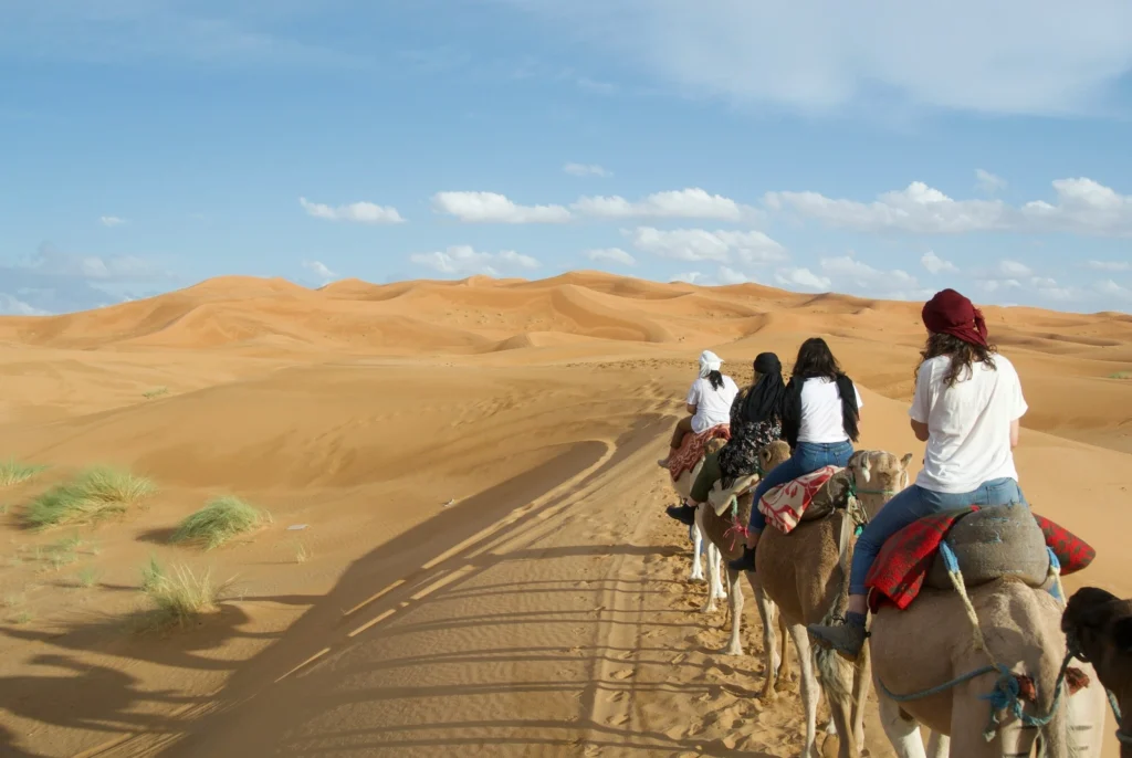 4 days tour from Marrakech to Merzouga desert